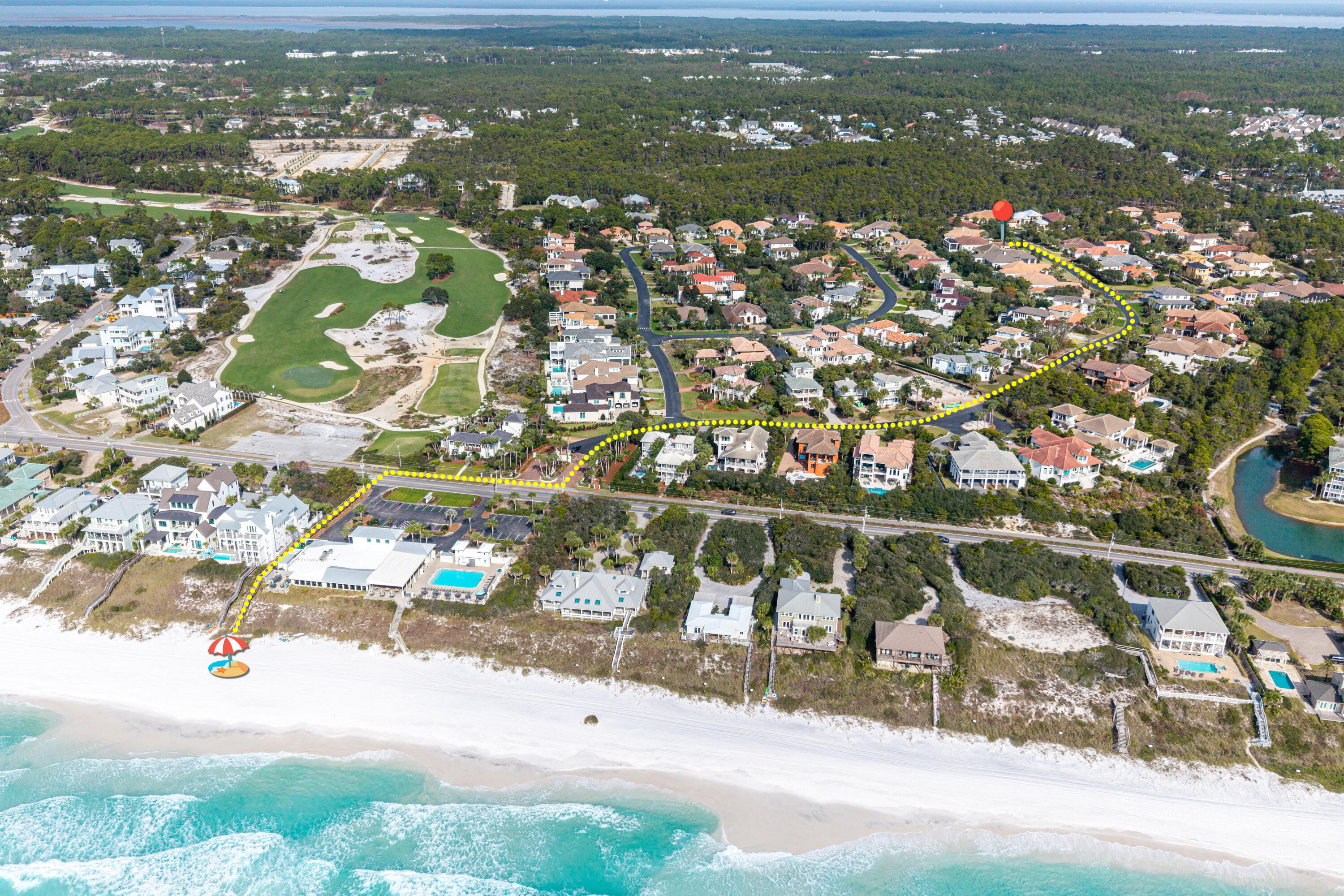 333 Sea Winds Drive Santa Rosa Beach, FL 32459 - Photo 5 of 105 333 Sea Winds Drive Drone-25 walk