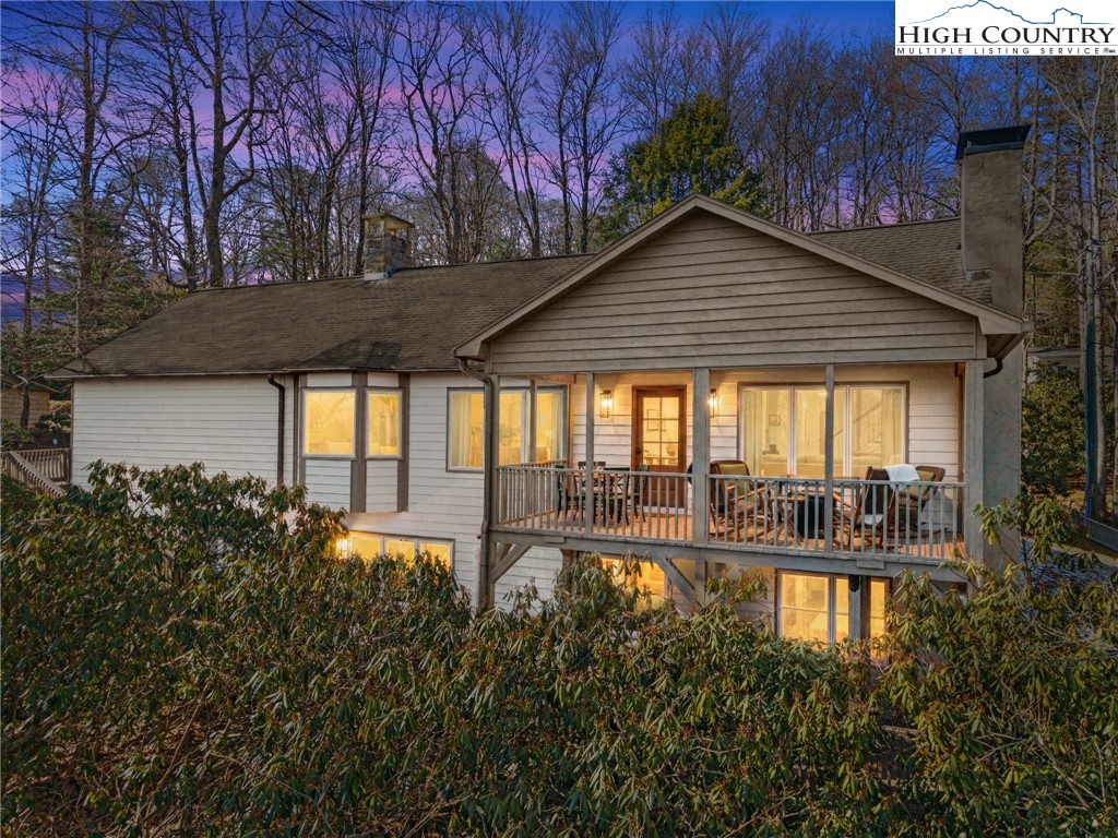 129 Valley View Road Blowing Rock, NC 28605 - Photo 41 of 45 a house view with a garden space