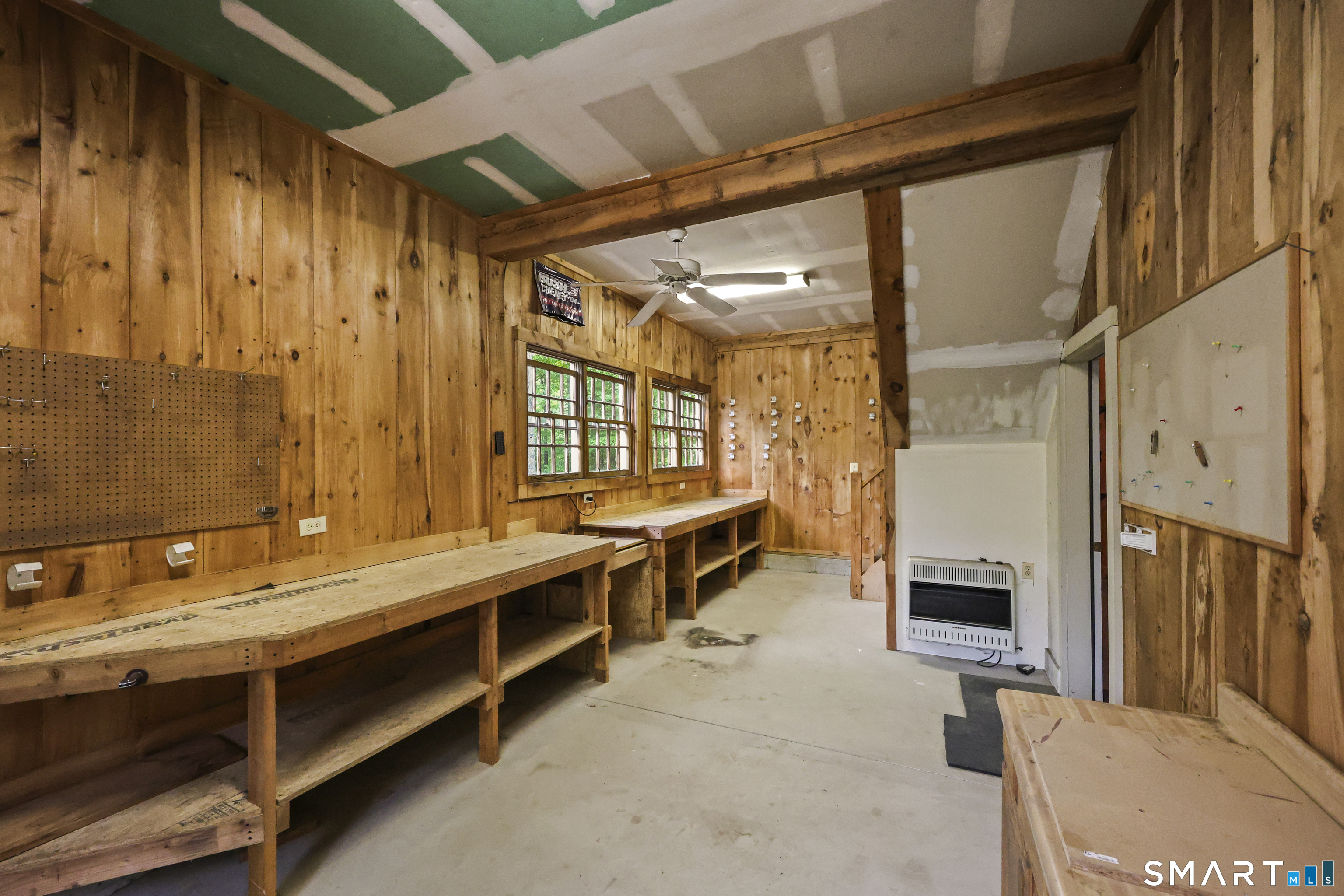 96 Spak Road Willington, CT 06279 - Photo 37 of 40 Built-in heated workshop.