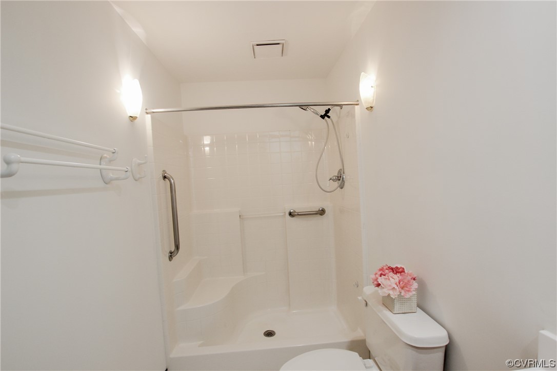 1120 Mill Road King William, VA 23086 - Photo 15 of 40 a bathroom with a shower and a toilet