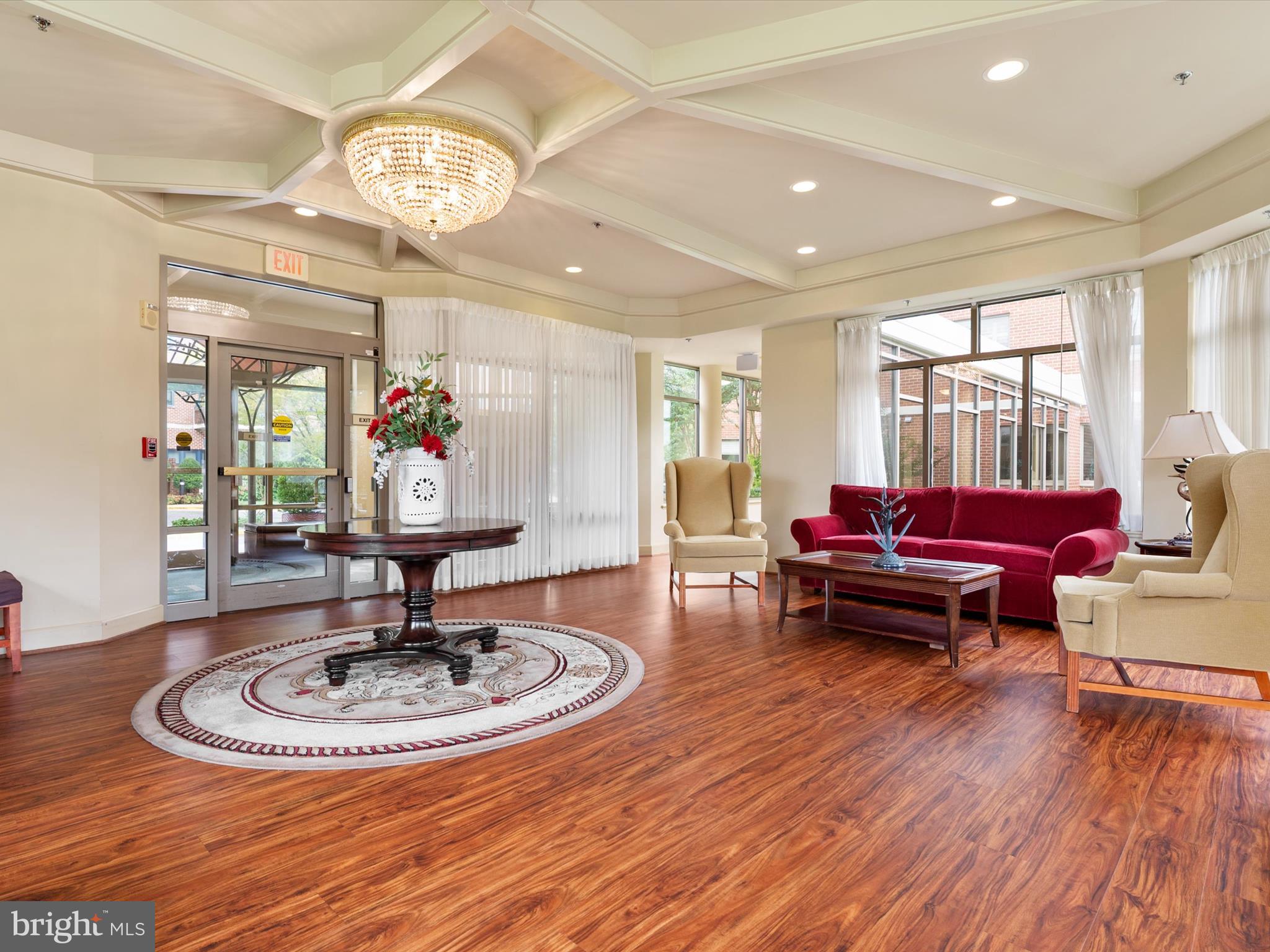 940 Astern Way, Unit 604 Annapolis, MD 21401 - Photo 3 of 27 a living room with furniture and a fireplace