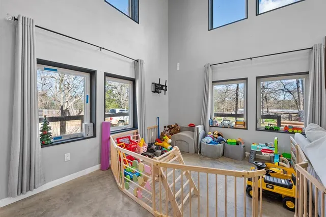 a kids room with toys and toys