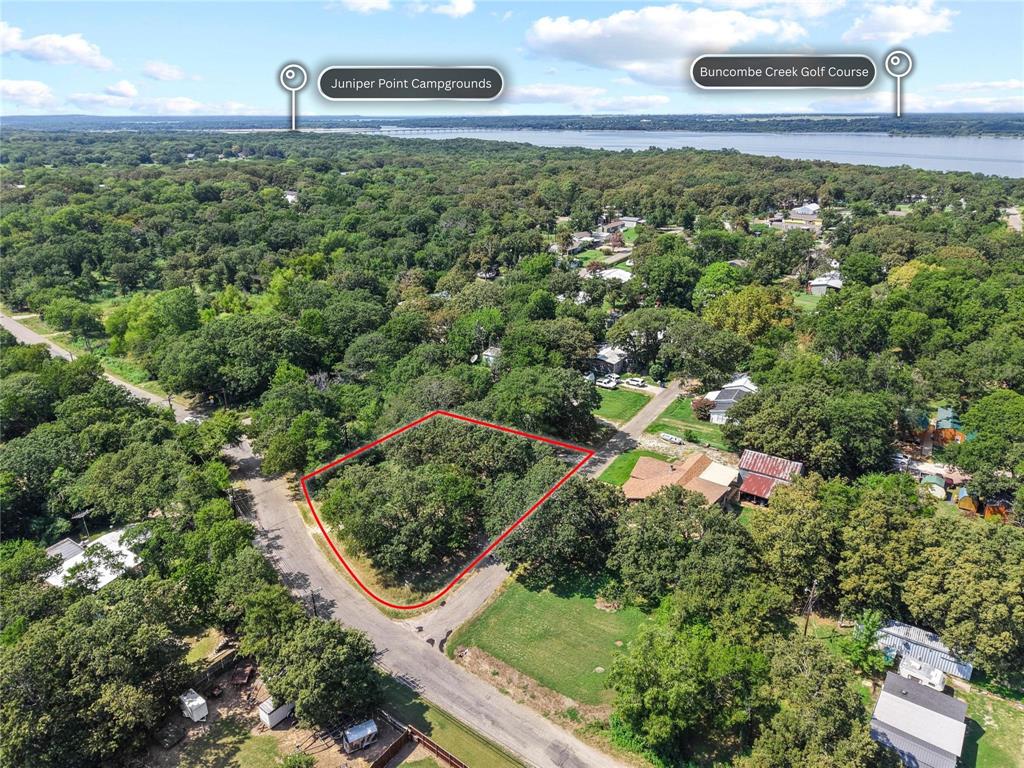 29 Allen A Dale Gordonville, TX 76245 - Photo 3 of 25 an aerial view of residential houses with outdoor space