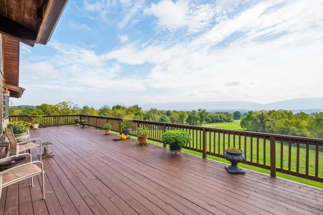 a outdoor space with lots of tables and chairs