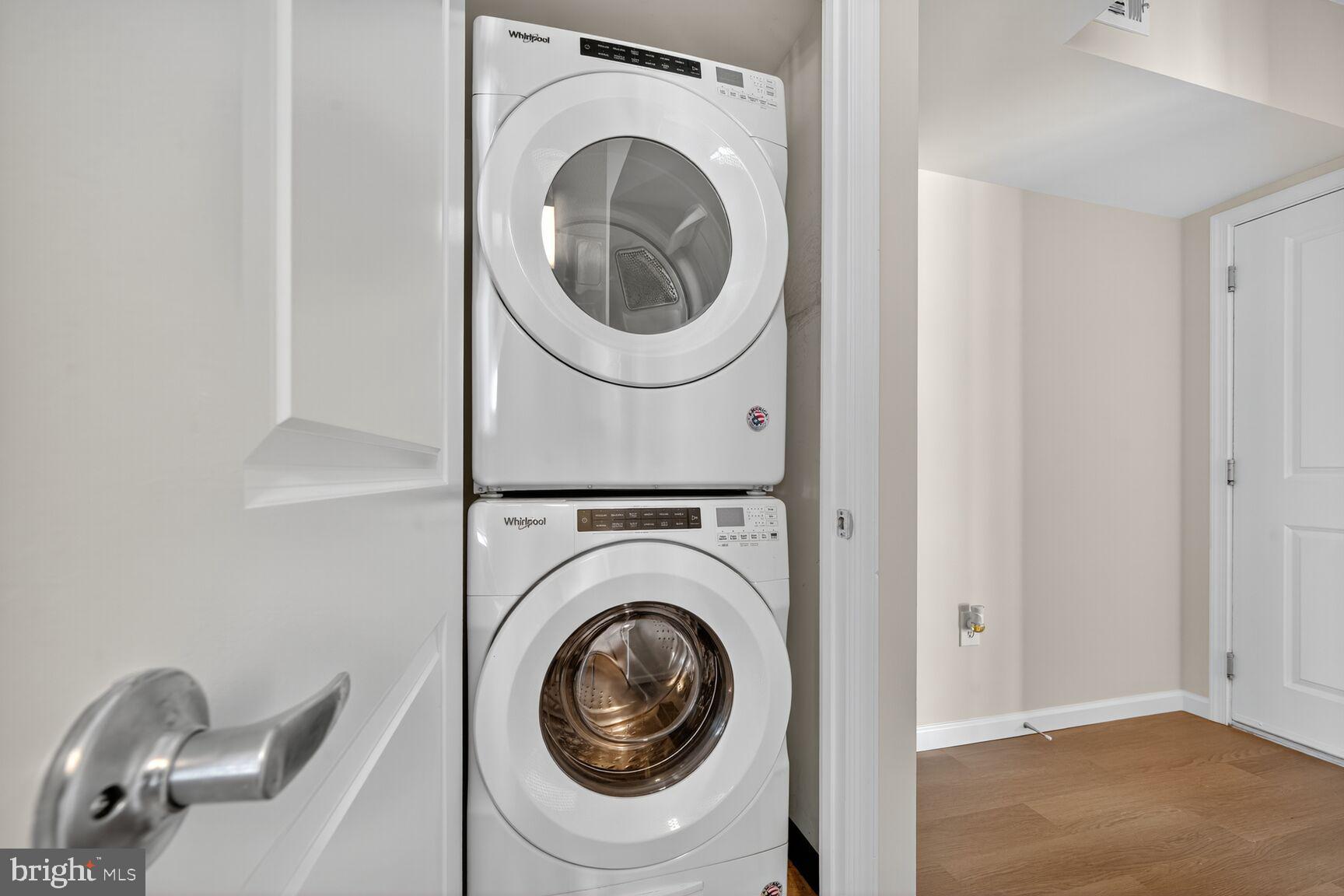 7915 Eastern Avenue Northwest, Unit 1114 Silver Spring, MD 20910 - Photo 20 of 34 a utility room with dryer and washer