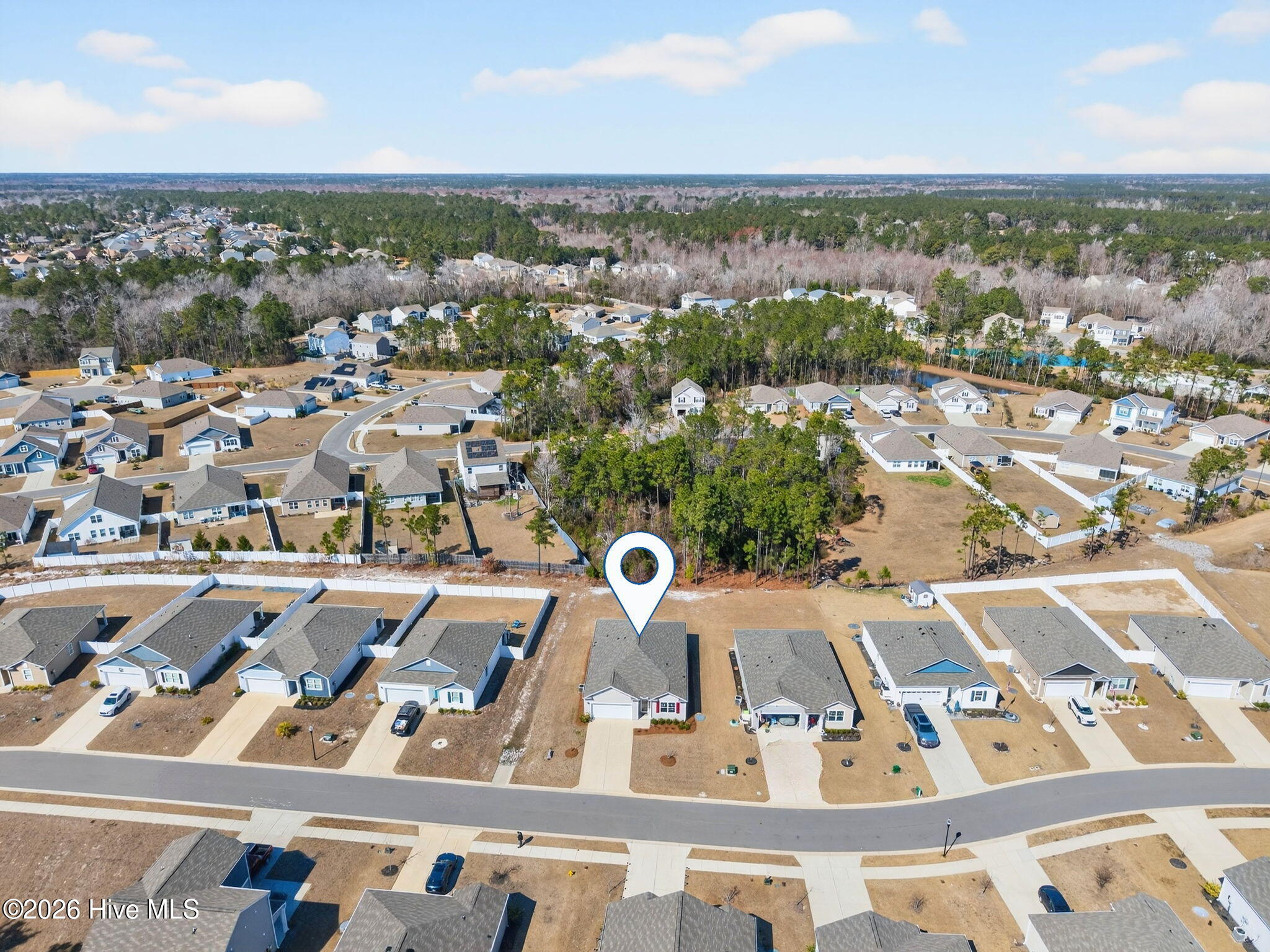 1108 Burled Oak Ridge Loop Southeast, Unit LOT 40 Bolivia, NC 28422 - Photo 36 of 46 Lot backs up to wooded common area