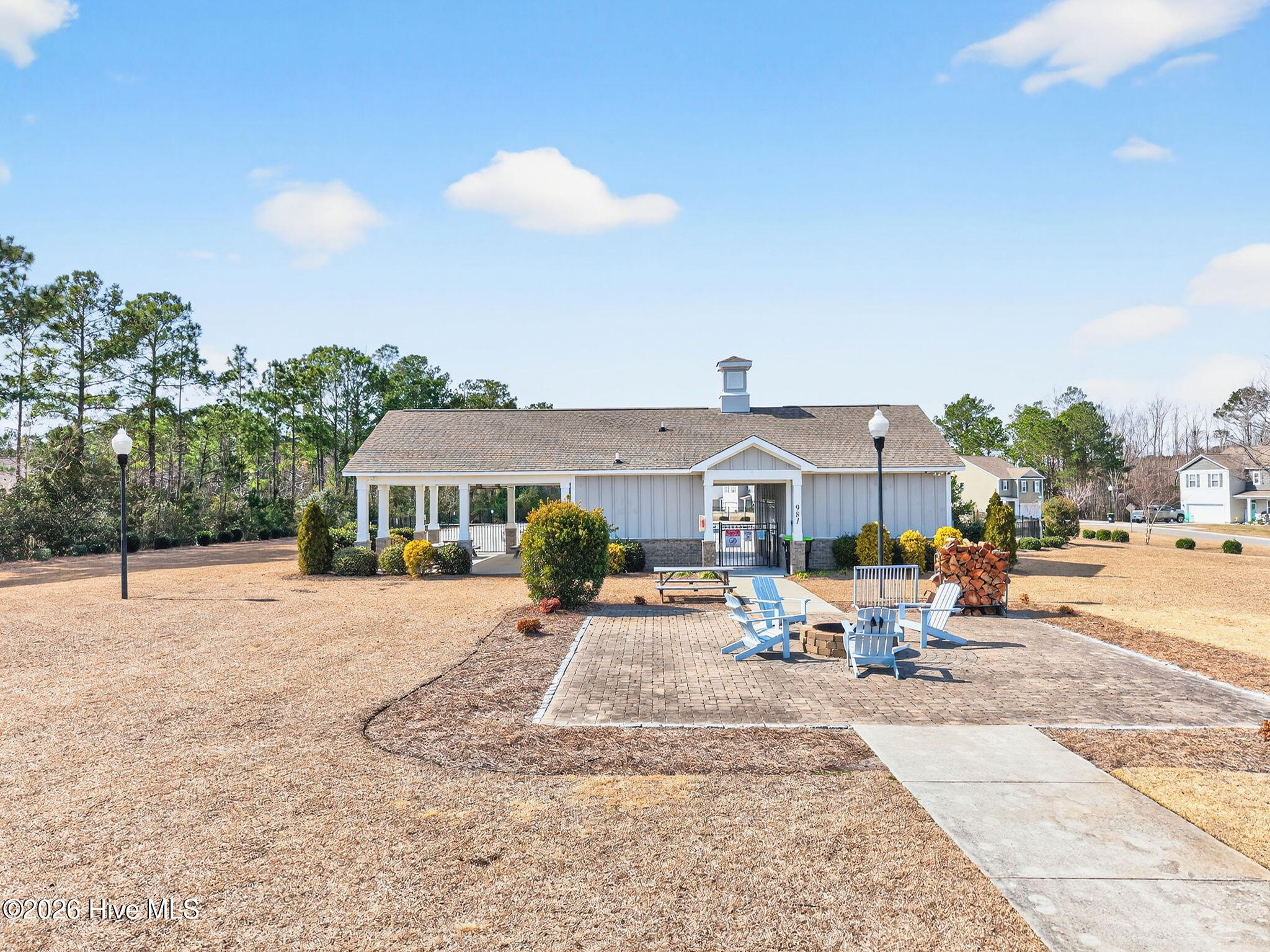 1108 Burled Oak Ridge Loop Southeast, Unit LOT 40 Bolivia, NC 28422 - Photo 39 of 46 Community Fire Clubvhouse and Fire pit