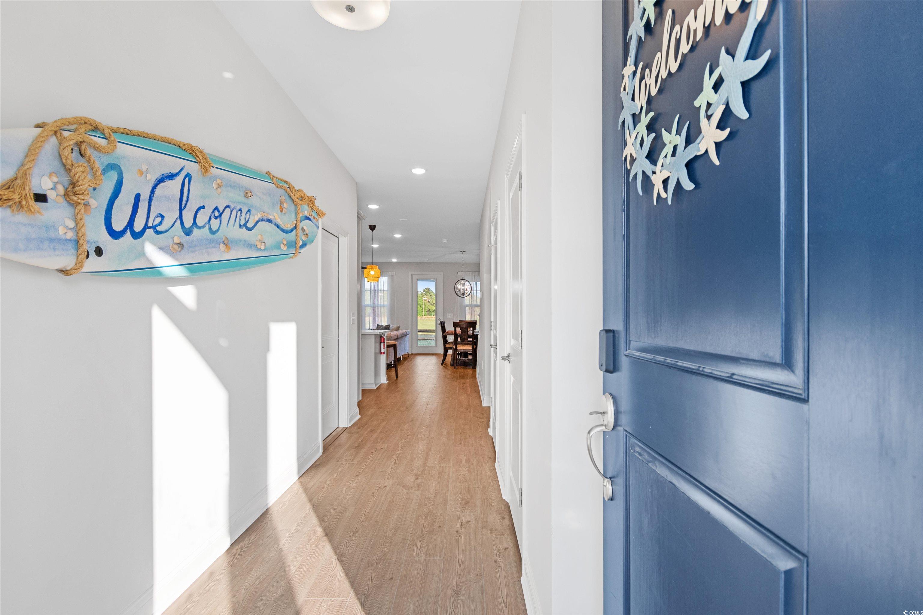 5117 Double Eagle Way North Myrtle Beach, SC 29582 - Photo 2 of 20 Entrance foyer featuring recessed lighting and light wood-type flooring