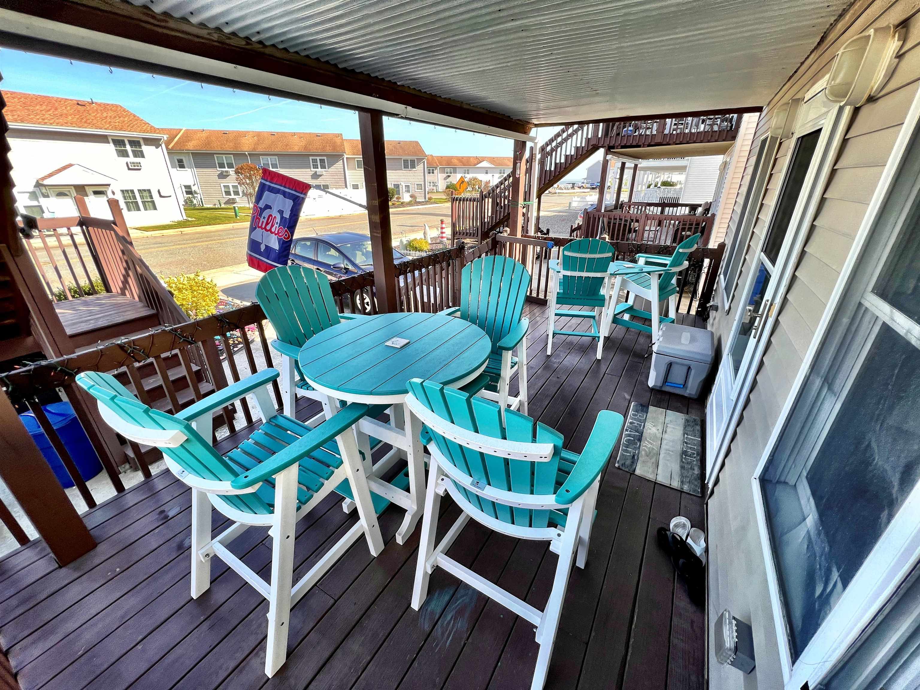 532 West Anglesea Drive, Unit A North Wildwood, NJ 08260 - Photo 4 of 28 a view of a dining room with furniture window and outside view