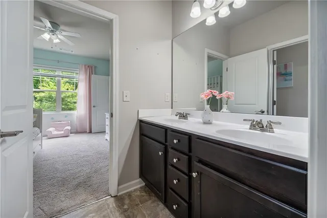 a view of a hallway with entryway door