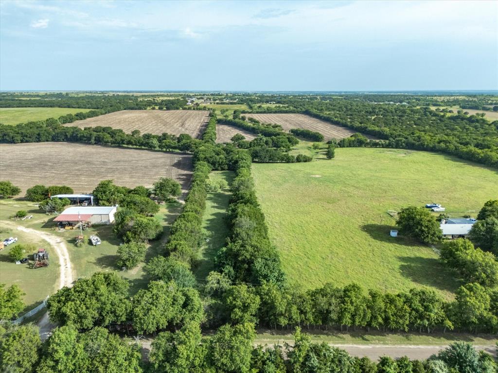 3506 County Road 1106 Rio Vista, TX 76093 - Photo 34 of 40 Aerial view of sparsely populated area featuring farmland