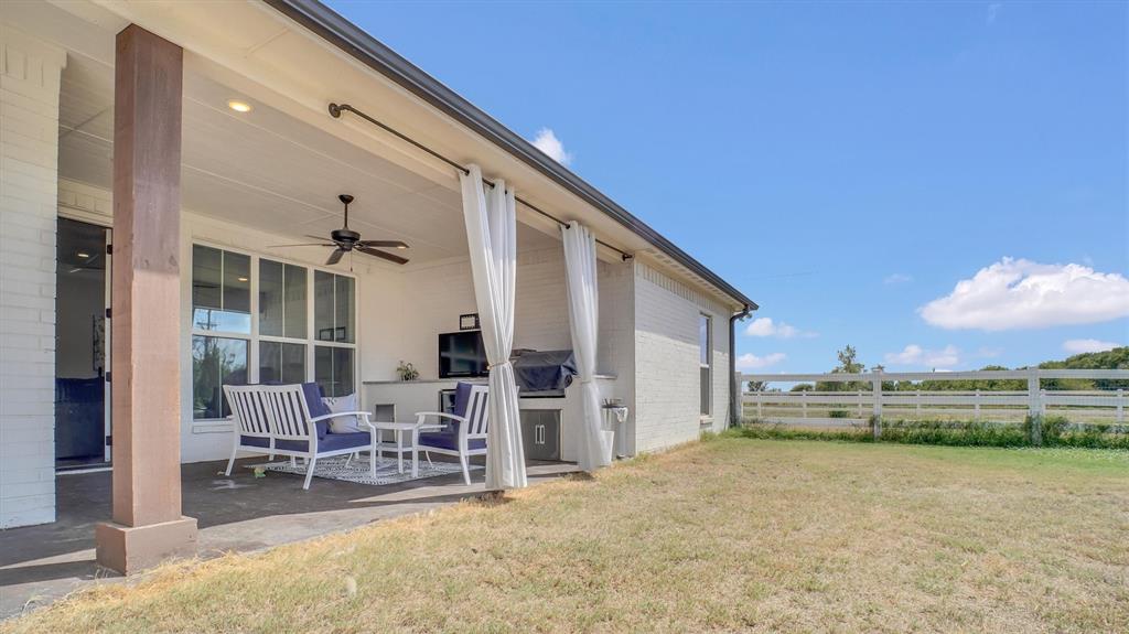 101 Sky Way New Fairview, TX 76078 - Photo 13 of 20 a view of house with outdoor seating and city view