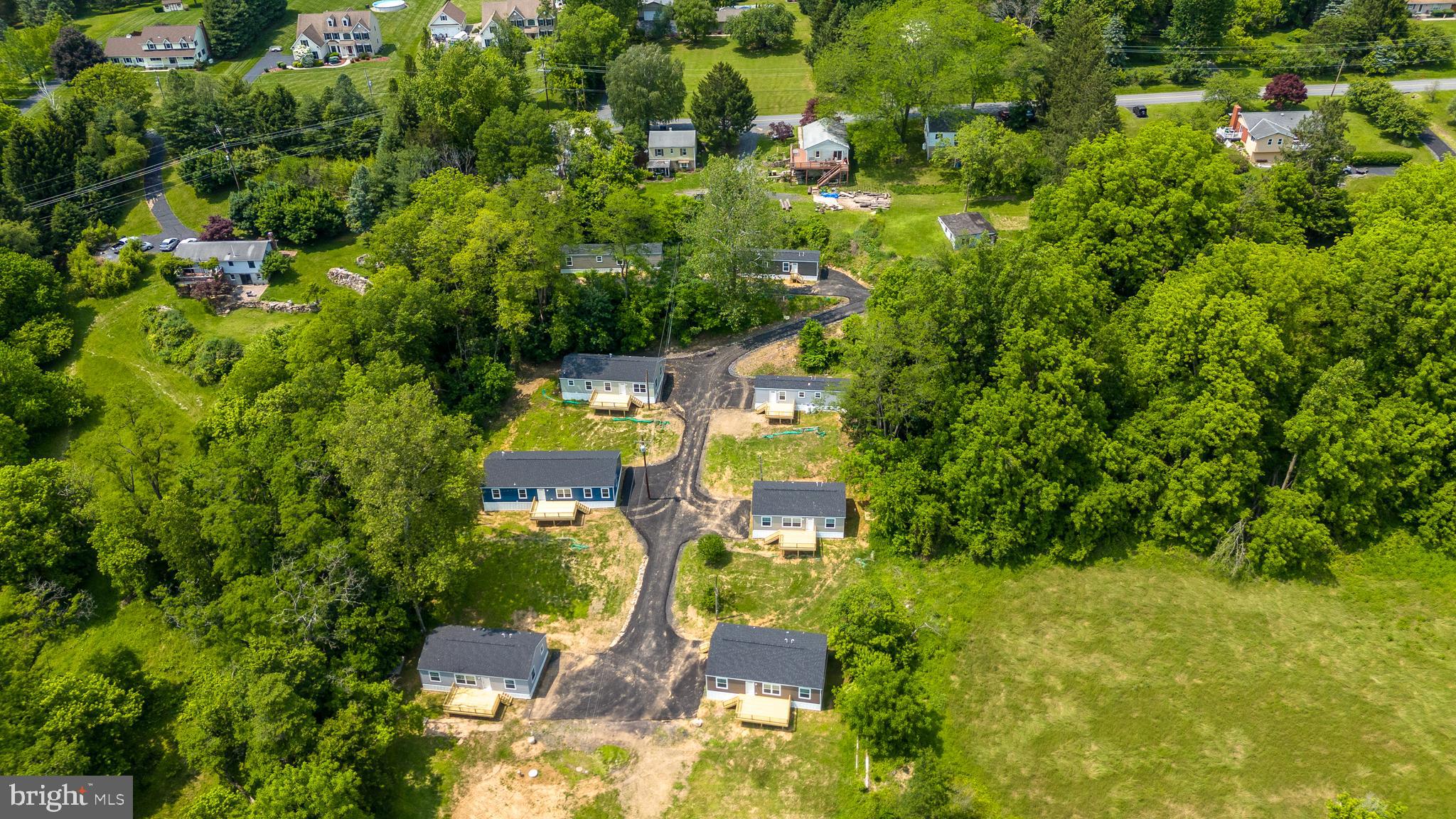 465 Royal Manor Road Easton, PA 18042 - Photo 13 of 14 an aerial view of residential house with outdoor space and trees all around