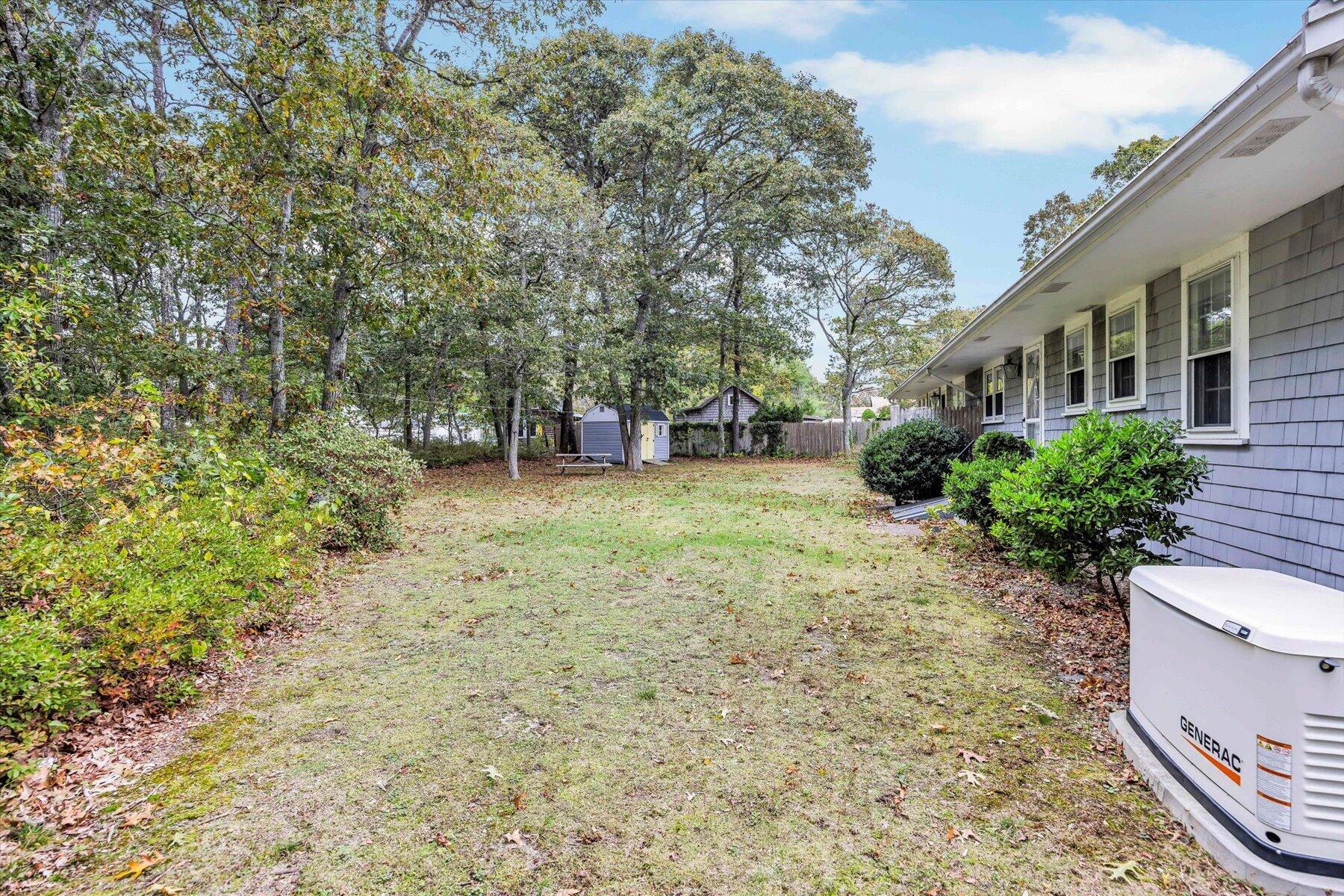 148 Belmont Road West Harwich, MA 02671 - Photo 47 of 52 Back near generator