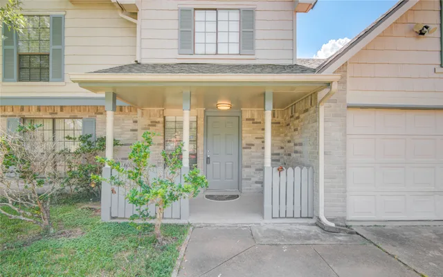 a view of a building with a outdoor space