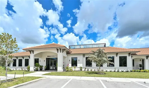 front view of a building with a view of a building