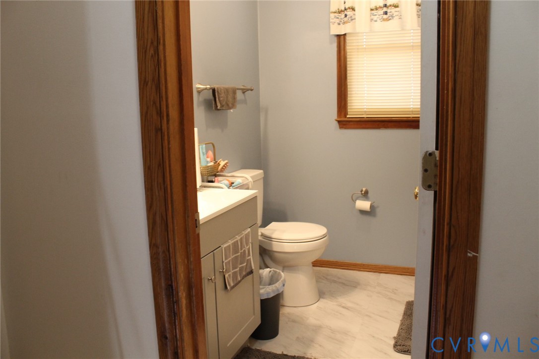 4433 Branchester Parkway Prince George, VA 23875 - Photo 25 of 29 Bathroom with vanity and light marble finish floor
