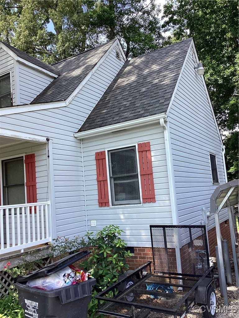 4433 Branchester Parkway Prince George, VA 23875 - Photo 3 of 29 View of side of property with roof with shingles