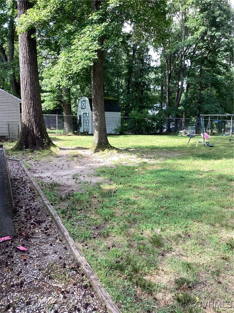 4433 Branchester Parkway Prince George, VA 23875 - Photo 7 of 29 View of yard with a playground