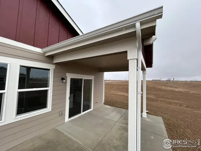 a view of a house with a door