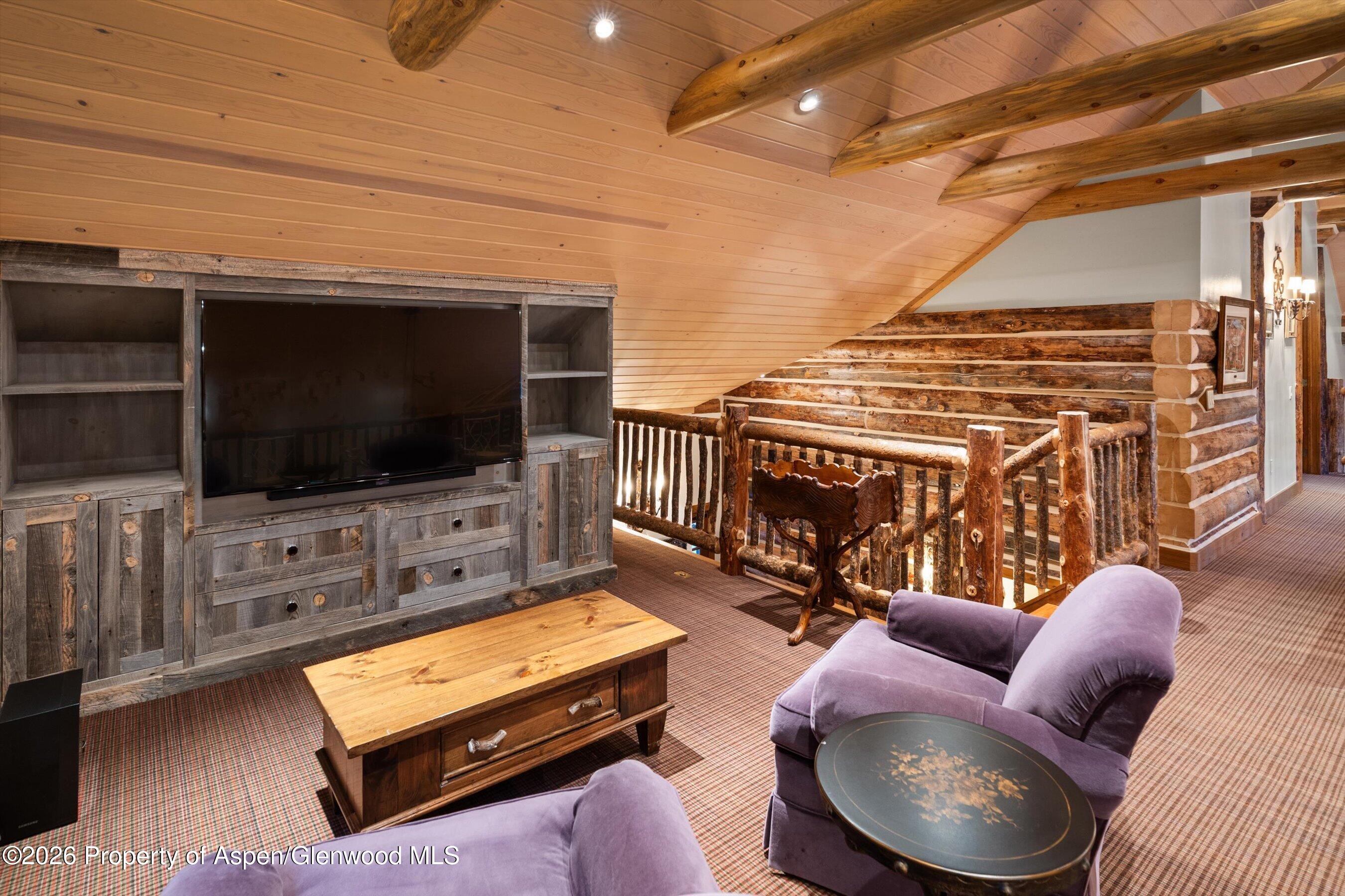397 Oak Road Basalt, CO 81621 - Photo 28 of 32 2nd level entertainment area