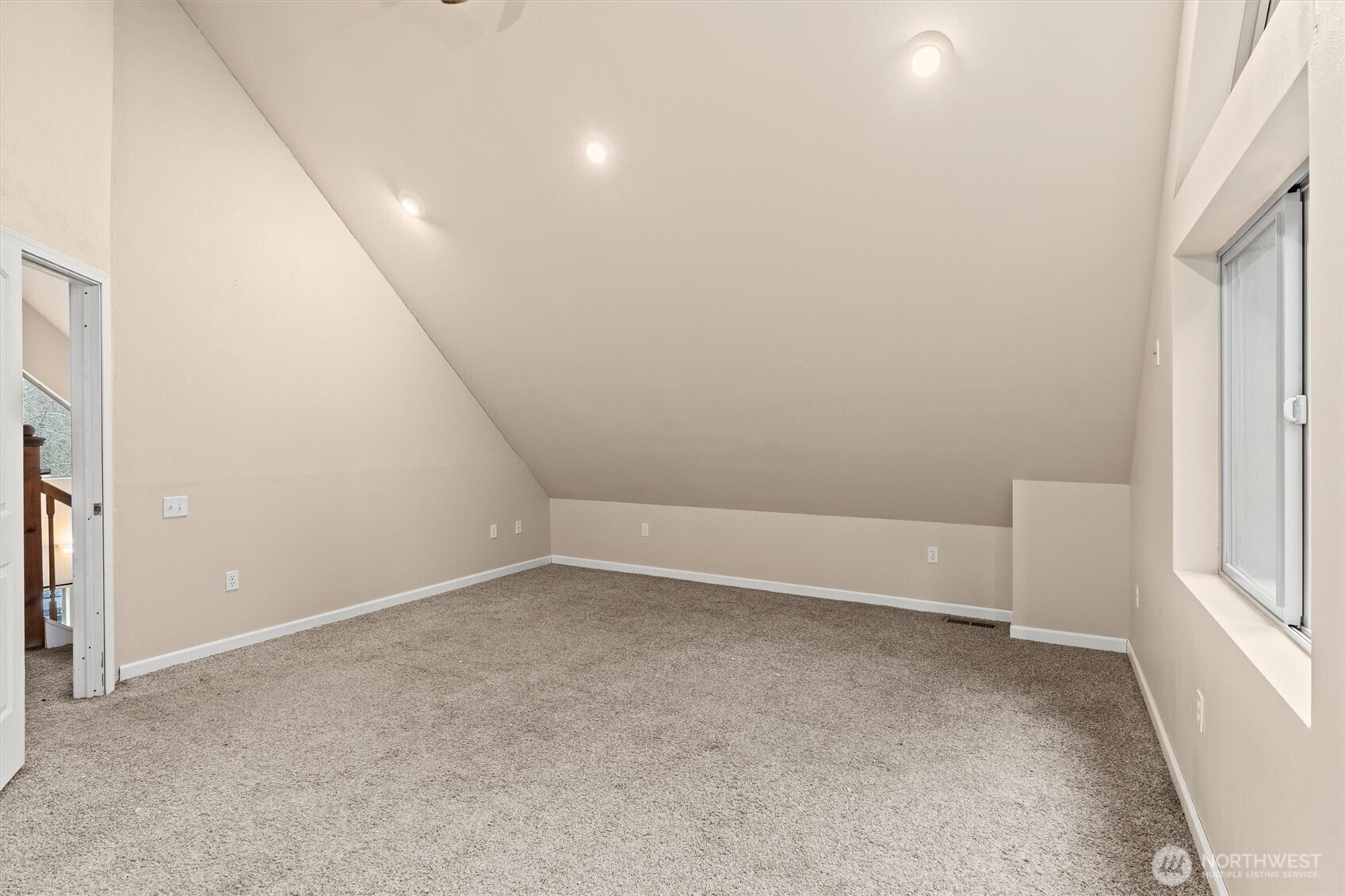 120 West Prairie Loop Road Elma, WA 98541 - Photo 26 of 40 an empty room with a empty space and windows