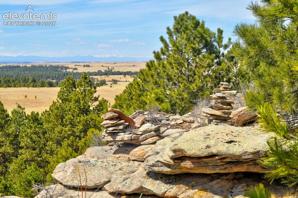 18673 Elbert Road Elbert, CO 80106 - Photo 4 of 29 Rimrock view
