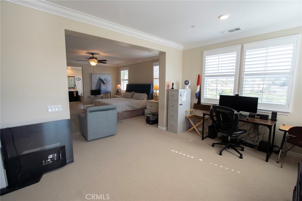 26424 Township Street Saugus, CA 91350 - Photo 50 of 72 a view of a livingroom with workspace and a window