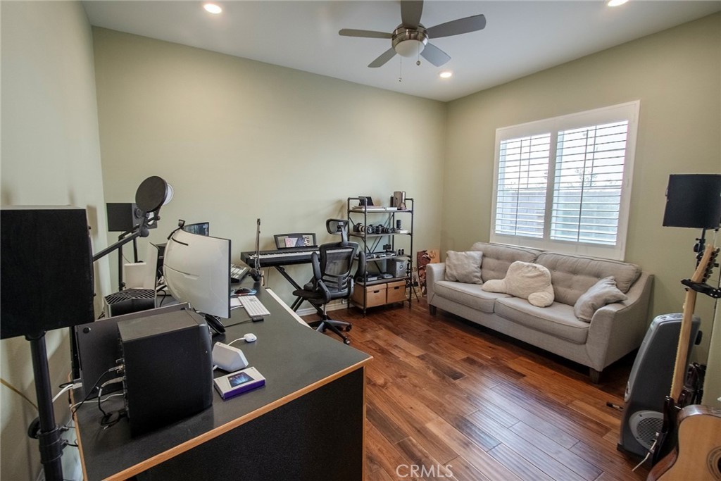 26424 Township Street Saugus, CA 91350 - Photo 63 of 72 a living room with furniture and a flat screen tv