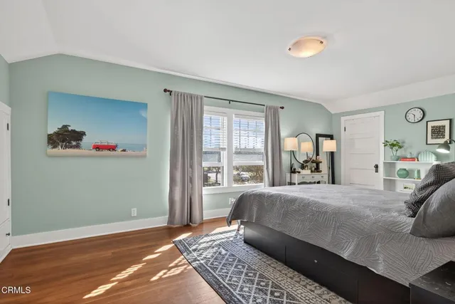 a view of a backyard with sitting area