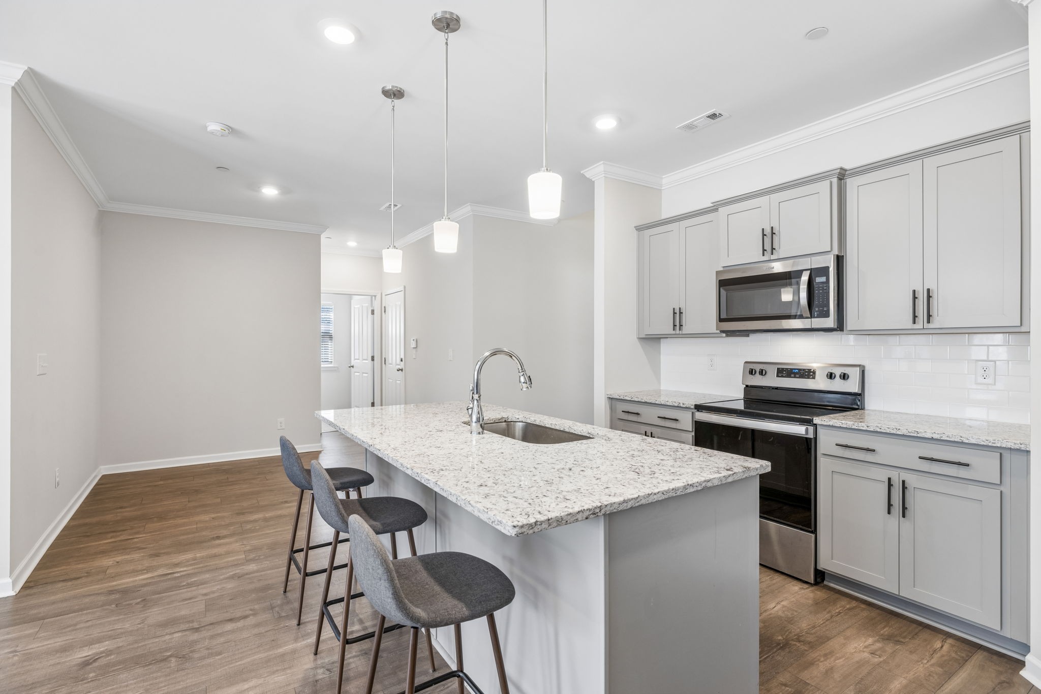 7503 Fernvale Springs Way Fairview, TN 37062 - Photo 20 of 60 a kitchen with sink cabinets and stainless steel appliances