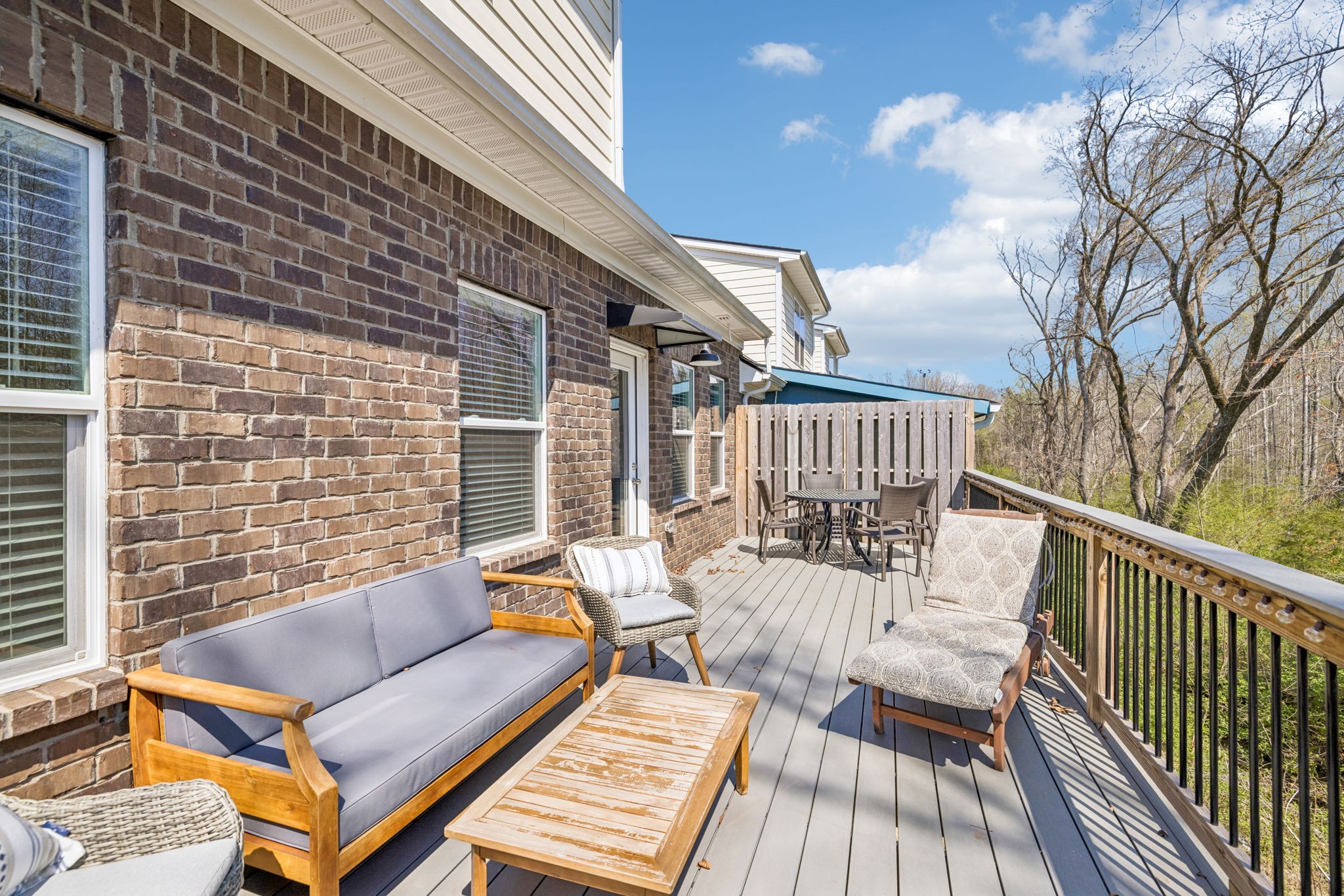 7503 Fernvale Springs Way Fairview, TN 37062 - Photo 54 of 60 a view of a patio with wooden floor