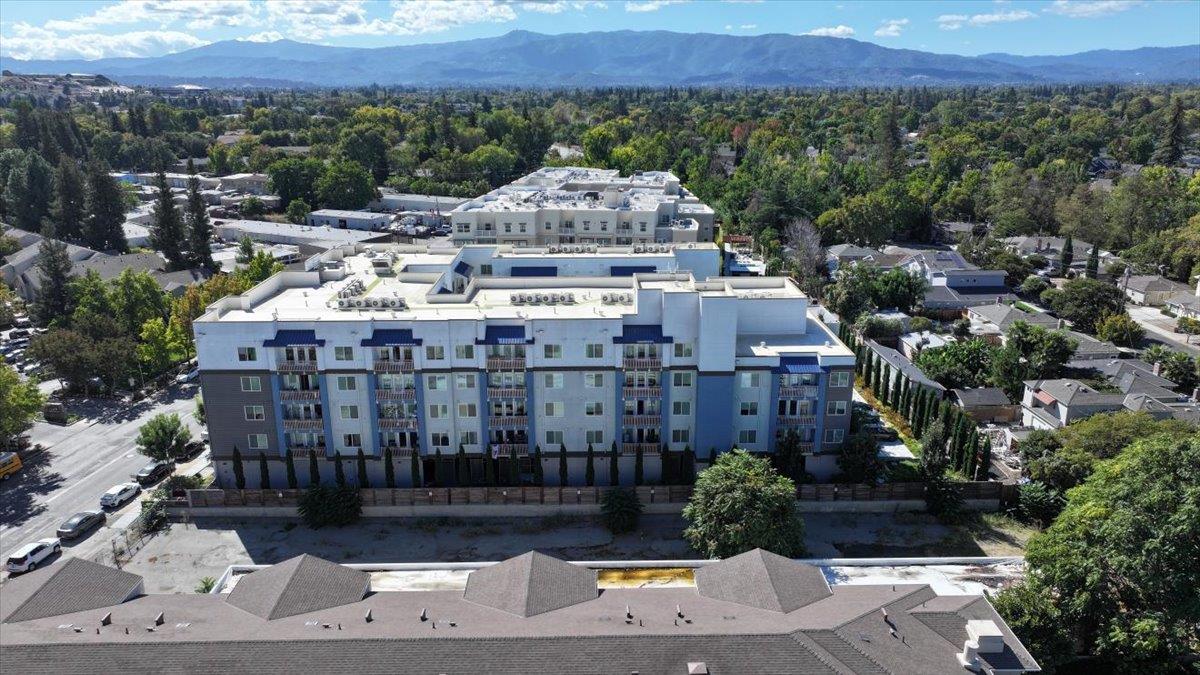 1747 Almaden Road San Jose, CA 95125 - Photo 6 of 28 a view of a terrace with a garden and trees