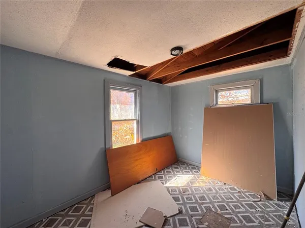 a view of wooden floor in a room