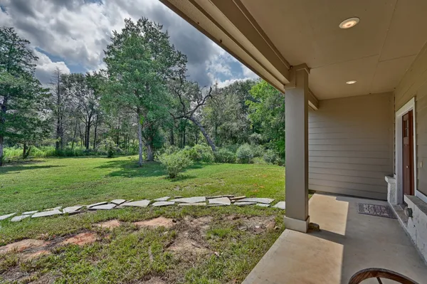 a outdoor space with green space