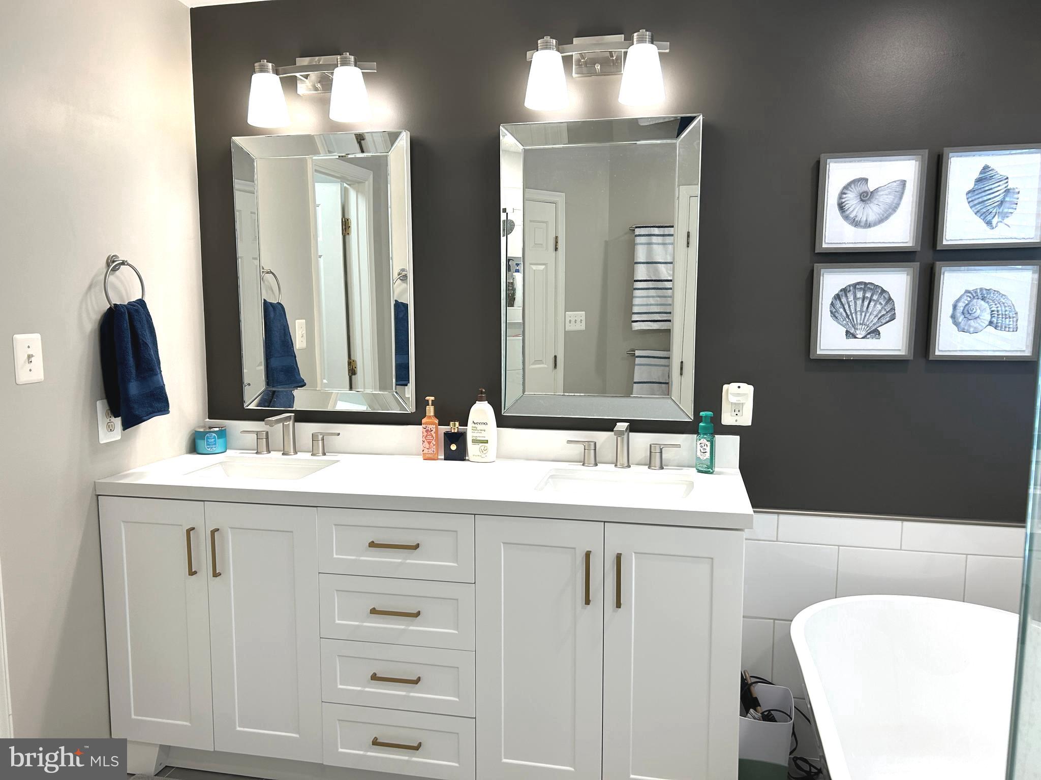 7358 Bloomington Court Springfield, VA 22150 - Photo 41 of 69 Lots of storage in Double-sink Vanity