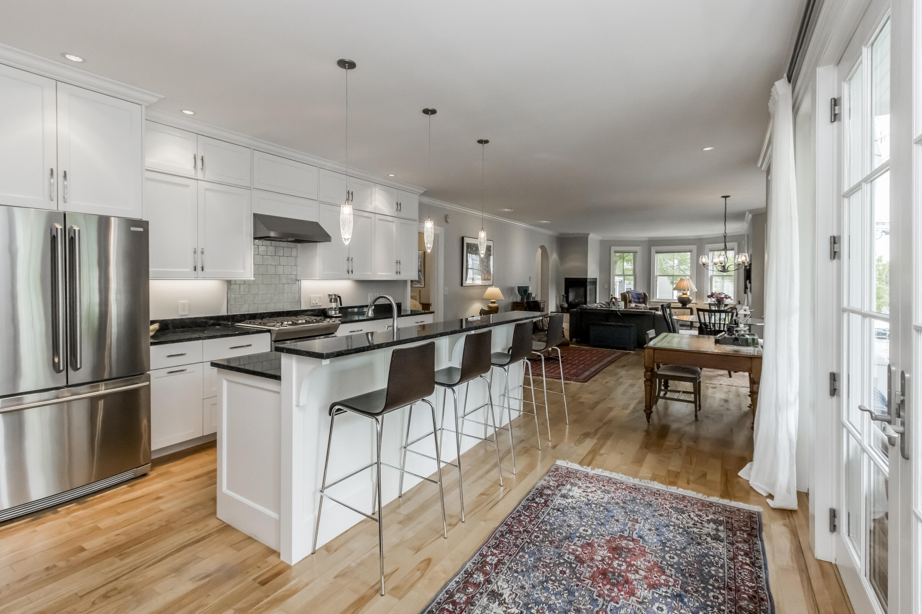 76 Morning Street, Unit 1 Portland, ME 04101 - Photo 12 of 22 Kitchen/Dining/Living Room