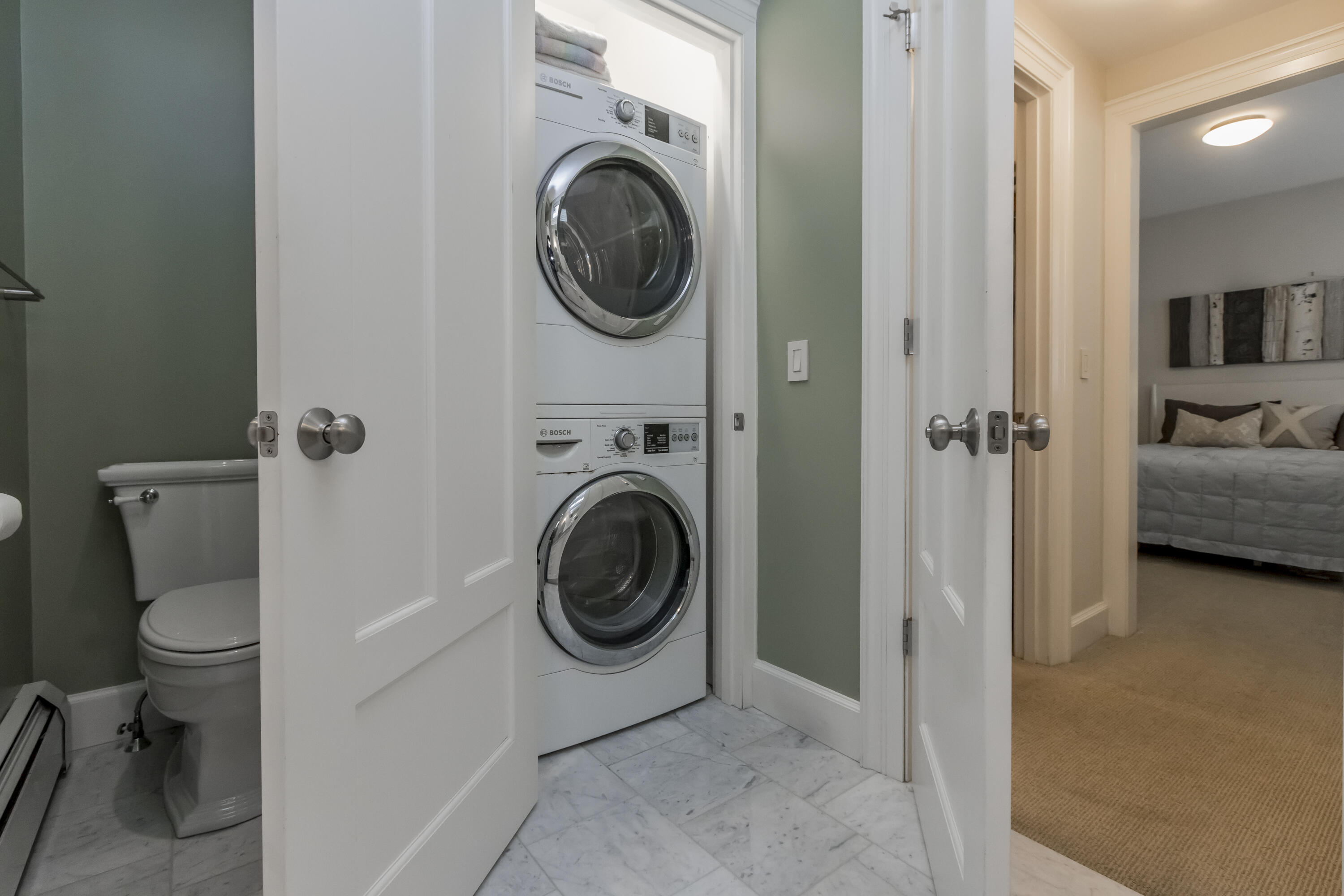 76 Morning Street, Unit 1 Portland, ME 04101 - Photo 15 of 22 Primary Bath Laundry