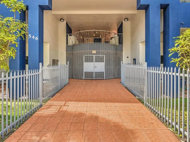 a view of a city with tall buildings