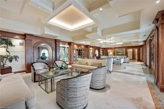 a view of a hallway to a bedroom