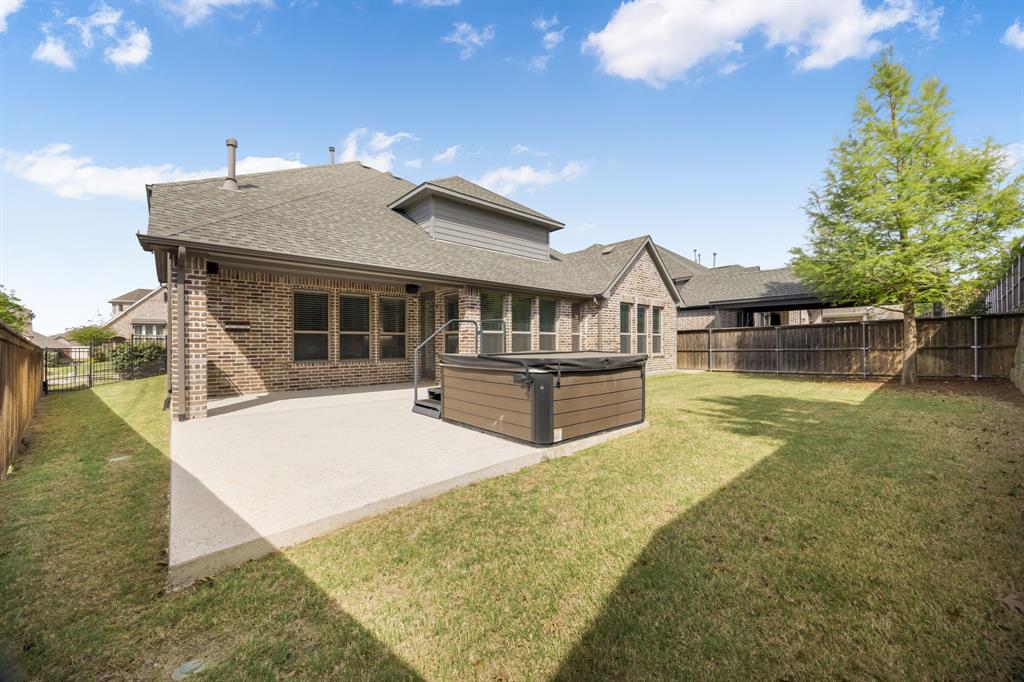 1506 Mariners Hope Way Wylie, TX 75098 - Photo 33 of 39 a view of a house with pool and a yard
