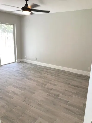 wooden floor in an empty room