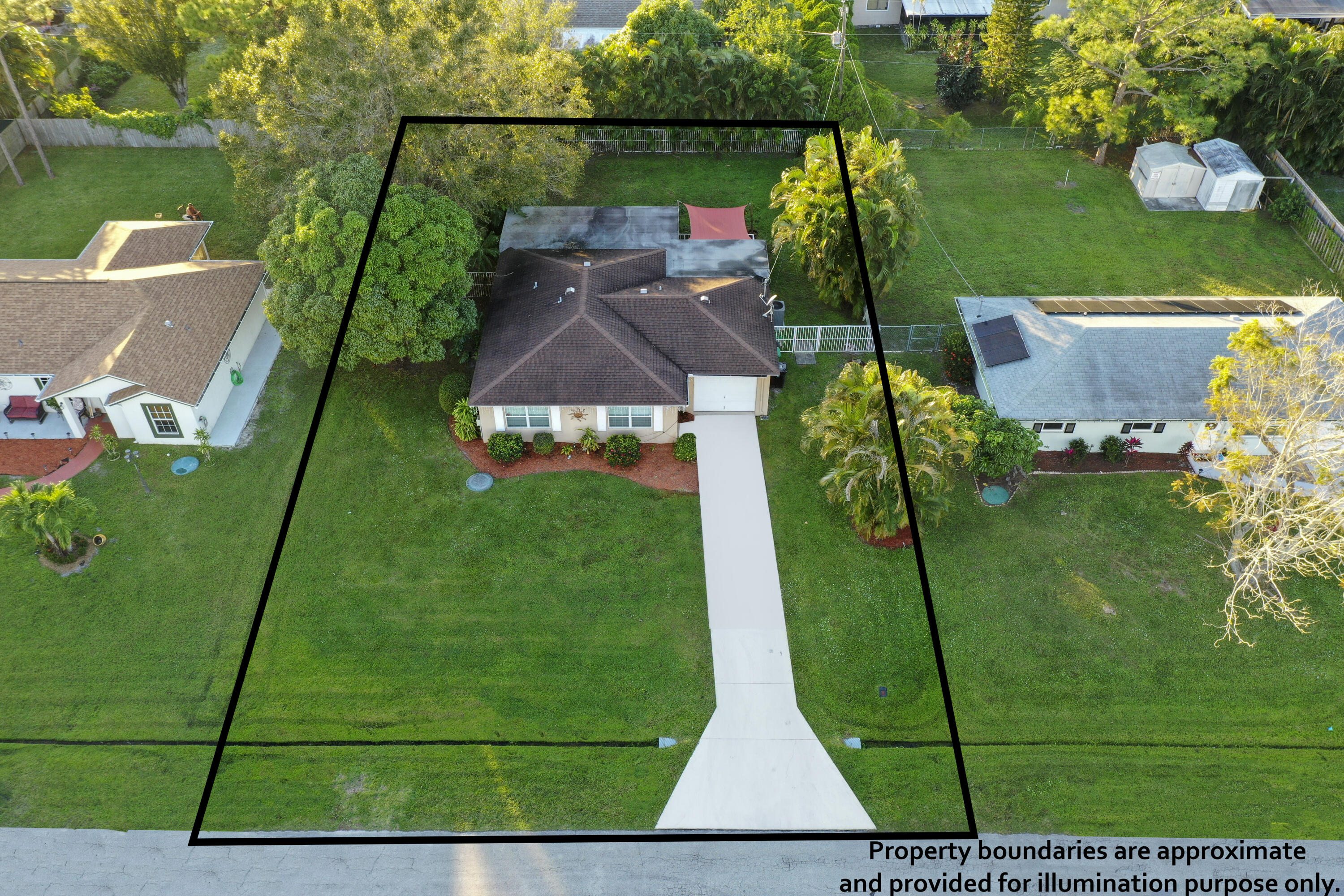 862 Southwest Curtis Street Port St. Lucie, FL 34983 - Photo 3 of 25 Approximate boundaries