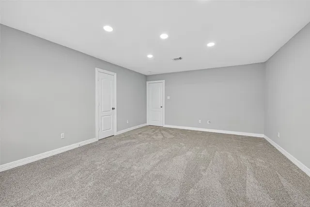 a view of empty room