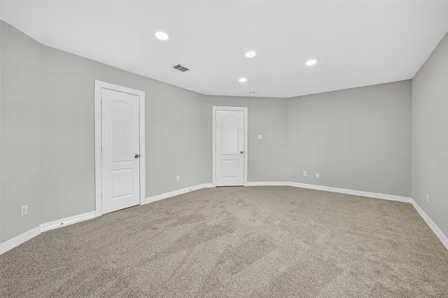 a view of empty room