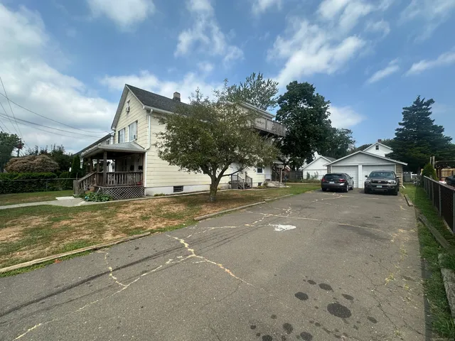 a car parked on the side of the road