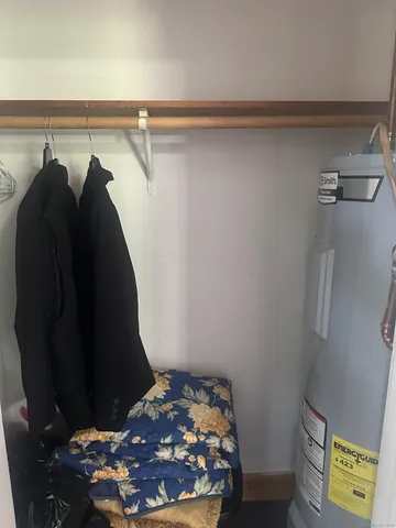 a view of walk in closet