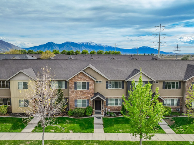 1179 West 100 South Springville, UT 84663 - Photo 1 of 32 Contemporary townhome exterior featuring stone and siding finishes