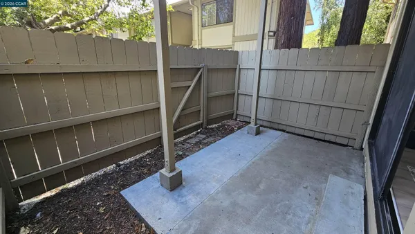 a view of outdoor space and deck