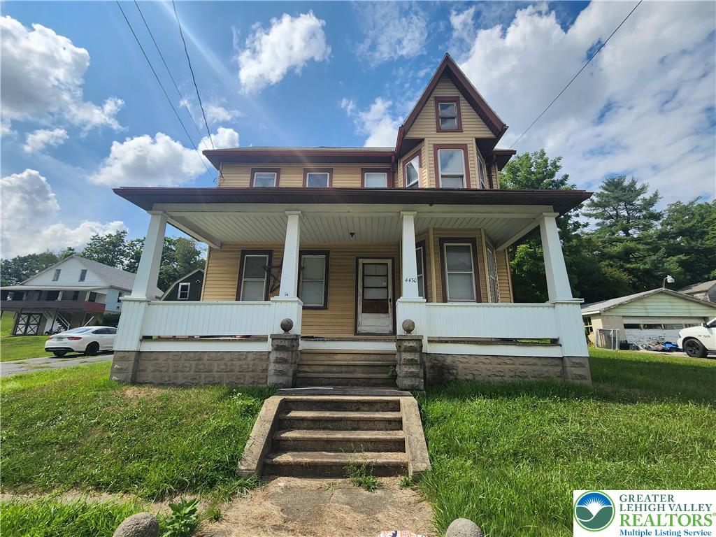 4430 Little Gap Road Kunkletown, PA 18058 - Photo 4 of 39 a front view of a house with a yard
